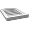 Ekena Millwork Arch Top Surface Mount PVC Gable Vent w/ 2"W x 2"P Brickmould Sill Frame, 14"W x 18"H GVPAR14X1803SN - alternate 5
